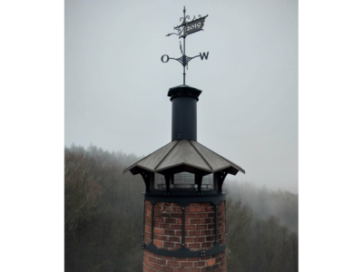 wetterfahne, wetterhahn, schlot, kaminabdeckung